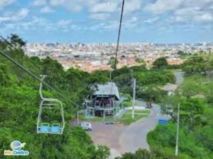 Вилла Oceano Azul Hospedagens A 50 M Da Orla-Passarela Do Caranguejo Аракажу Экстерьер фото